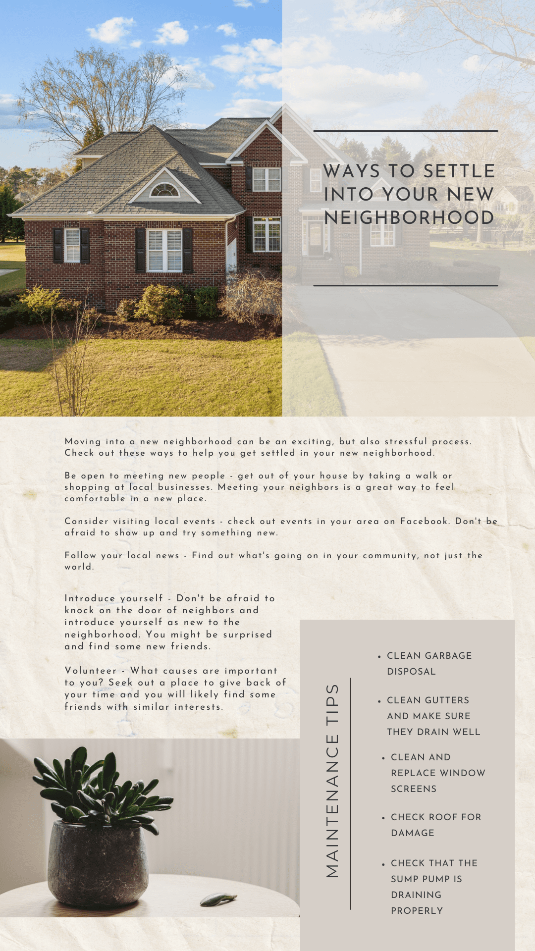 Blog 002 ways to settle into your new neighborhood